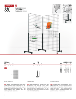 paneles rejilla grid panels panneaux grille pie rejilla accesorios