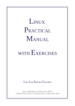 Manual pr&aacute;ctico de Linux