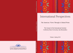 The Americas: Views Through a Cultural Prism