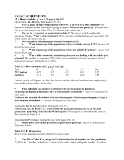 Earlobe EXERCISE QUESTIONS