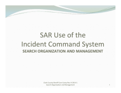 Search Organization and Management(ICS)