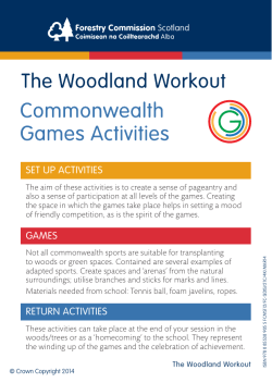SET UP ACTIVITIES GAMES RETURN ACTIVITIES