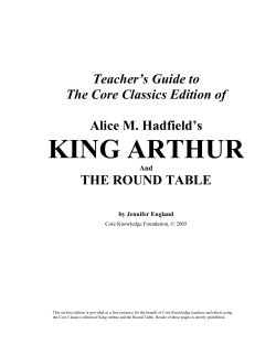 KING ARTHUR