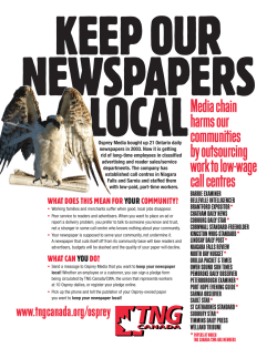 Media chain harms our communities by outsourcing work to low