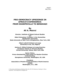 Lecture - University of the Free State