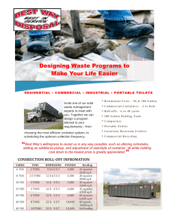 roll-off information