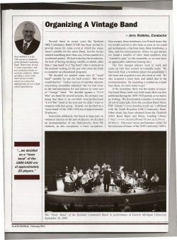 ACBJarticleVintageBa.. - Washtenaw Community Concert Band