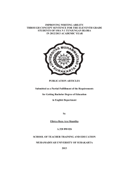 PDF (Manuscript Publication) - Universitas Muhammadiyah Surakarta