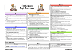 Romans Topic Overview