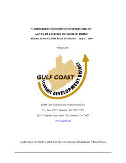 Gulf Coast Economic Development District