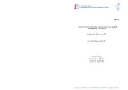 Generalized linear models. (3)