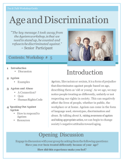 Age and Discrimination - elderabuseontario.com