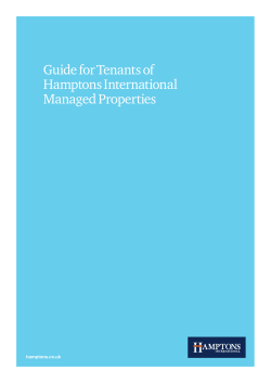Tenancy Guide