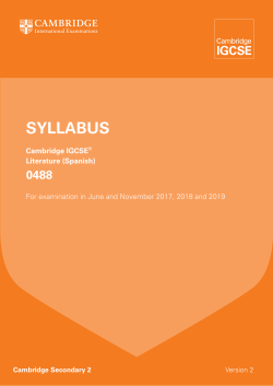 2019 Syllabus