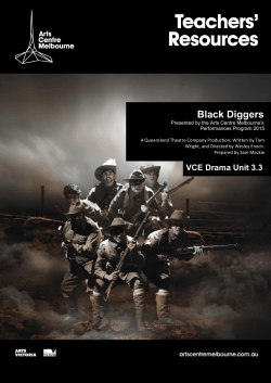 Black Diggers - Arts Centre Melbourne