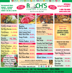 Specials - Roch`s Fresh Foods