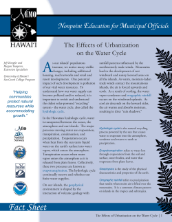 NEMO water cycle brochure
