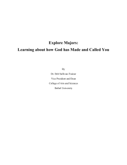 Explore Majors - Bethel University