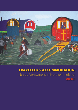 Travellers Accommodation Needs Assessment 2008