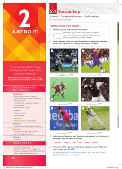 Unit 1 - Pearson ELT