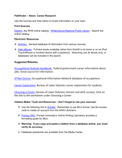 Occupational Outlook Handbook: Federal government career