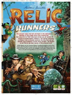 In Relic Runners you are a fearless Explorer