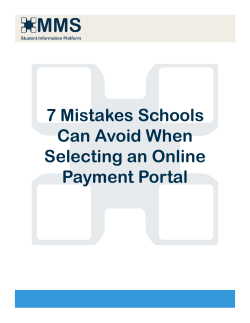7 Mistakes Schools Can Avoid When Selecting an - CRI