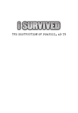 the destruction of pompeii, ad 79 - I Survived