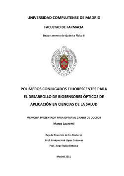 universidad complutense de madrid pol&iacute;meros conjugados