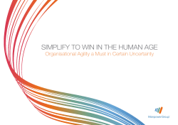 simplify to win in the human age