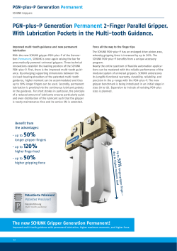 PGN-plus-P Generation Permanent 2-Finger Parallel
