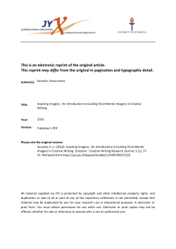 This is an electronic reprint of the original article. This reprint may