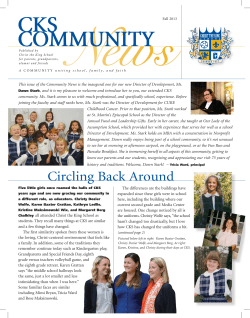 Fall 2013 - Christ the King School