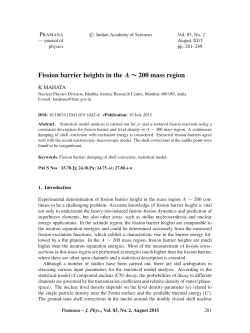 Fission barrier heights in the A &sim; 200 mass region