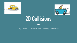 2D Collisions