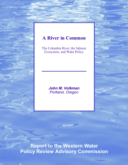 A RIVER IN COMMON