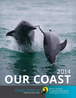 NCCF Our Coast 2014 - North Carolina Coastal Federation