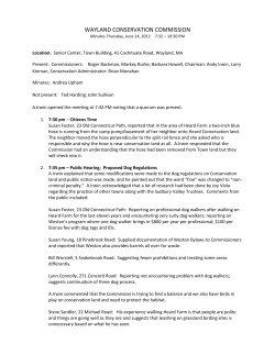 June 14, 2012 Minutes