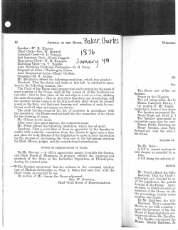 Siebenaler v. Baker, Contested Election
