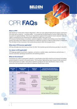 CPR FAQs