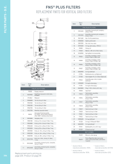 FNS Plus Filters Vertical Grid Filters - Pentair