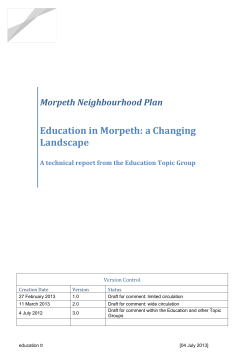 Education Technical Report June 2013