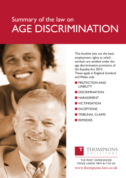 age discrimination