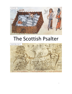 Scottish Psalter and Paraphrases