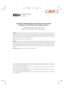 EVALUATION OF GAMMA-GAMMA WELL LOGGING DATA