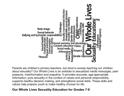 Our Whole Lives Sexuality Education for Grades 7-9