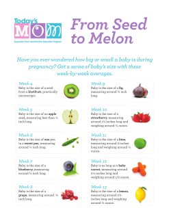 From Seed to Melon - Alabama Cooperative Extension System