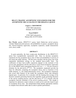 heavy-traffic asymptotic expansions for the asymptotic decay rates in