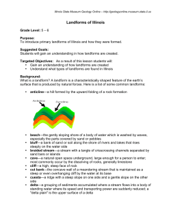 Landforms of Illinois