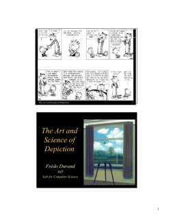 art and perception - People.csail.mit.edu